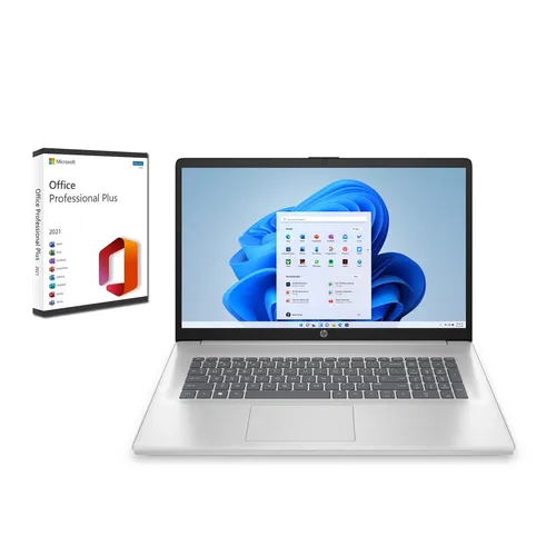 Notebook HP AMD Ryzen 7 4,3GHz  Radeon 17,3 32GB RAM 2TB SSD Win 11 Office Pro