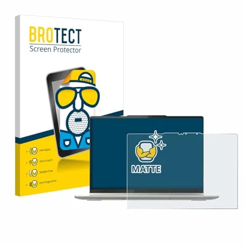 BROTECT Entspiegelungs-Schutzfolie für Lenovo Yoga 7 2-in-1 Gen 10 14" Matte Displayschutz-Folie, Anti-Reflex, Anti-Fingerprint