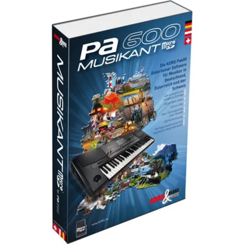 Korg PA-600 Musikant SD Dongle - Sonstige Software, erweiterte MicroSD für PA-600 Musikant mit 400 vorregistrierten SongBook-Einträgen und 150 perfekten Styles für kreative Musikproduktion.