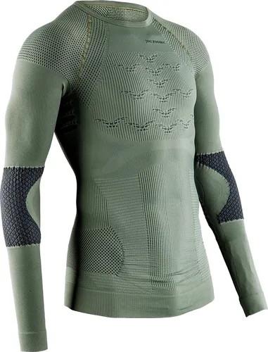 X-Bionic Funktions-Langarmshirt X-Plorer Energizer 4.0 (Combat) - Innovative Unterwäsche für Herren mit Retina® Ultra-High-Definition-Qualität und intelligentem Thermoregulationssystem für optimale Wärme- und Feuchtigkeitskontrolle. Perfekt für aktive Outdoor-Aktivitäten.