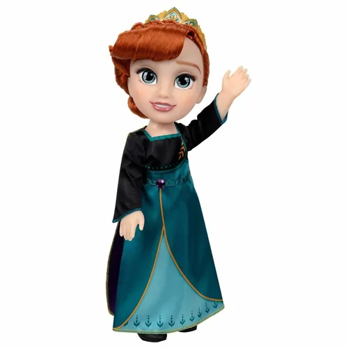 Jakks Pacific - Die Eiskönigin 2 Königin Anna Puppe 35 cm - Puppe aus der Kategorie Puppen, ideal für kreative Rollenspiele mit elegantem Winter-Outfit und zauberhafter Krone für unvergessliche Abenteuer!