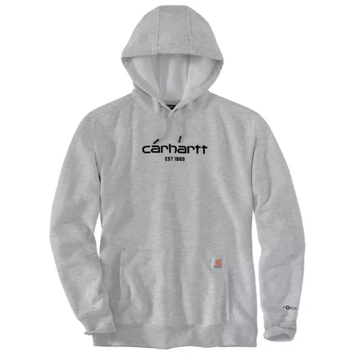 Carhartt LIGHTWEIGHT LOGO GRAPHIC SWEATSHIRT 105569 - Asphalt Heather - L - Herren-Sweatshirt mit antimikrobiellen Eigenschaften und FastDry® Technologie für optimale Feuchtigkeitsableitung. Ideal für aktive Männer, die Stil und Funktionalität schätzen.