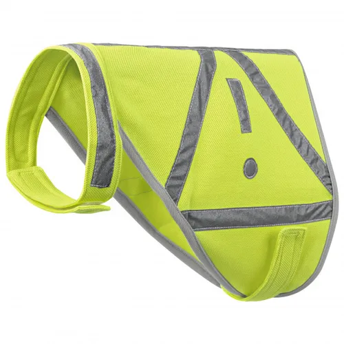 Hunter - Warnweste reflektierend - Hundemantel Gr Halsumfang 42-50 cm - Bauchumfang 50-68 cm gelb