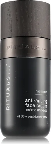 Rituals Homme Anti-Ageing Face Cream 50ml - Ganzkörperpflege für Männer, die feine Linien und Fältchen reduziert, während sie intensiv mit Feuchtigkeit versorgt und die Haut strafft.