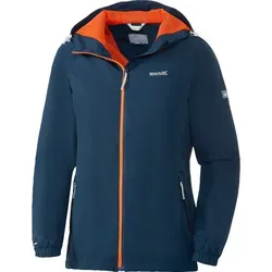 Regatta Allwetterjacke mit Stehkragen in Blau (Gr. 44) - Wetterfeste Jacke mit 10.000 mm Wassersäule, atmungsaktiv und winddicht. Perfekt für alle Outdoor-Aktivitäten – stilvoll und funktional.