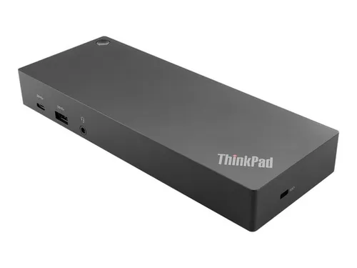Lenovo ThinkPad Hybrid USB-C Dockingstation - Vielseitige Dockingstation mit USB-C und USB-A, bietet 2 x HDMI und 2 x DP für optimale Konnektivität. Ideal für effizientes Arbeiten mit bis zu 135 Watt Leistung.