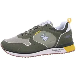 BEVERLY HILLS POLO CLUB Dylan MIX Sneaker 44 in Grün - Stylischer Sneaker in Größe 44, aus robustem Synthetik mit praktischem Schnürverschluss. Ideal für lässige Outfits und den täglichen Gebrauch.