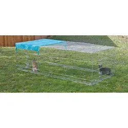 Kerbl Freigehege 230x115 Ausbruchsperre - Käfige, Auslauf & Gehege – Robustes Freilaufgehege mit Ausbruchsperre, ideal für Meerschweinchen, Kaninchen und andere Kleintiere.