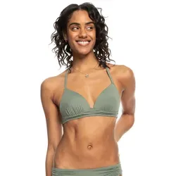 Roxy Triangel-Bikini-Top ROXY Triangel Bikini Oberteil Beach Classic Agave Green grün L