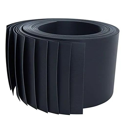 Hart PVC Sichtschutzstreifen 10er Set für Doppelstabmattenzaun - Anthrazit - Sicht-, Wind- & Lärmschutzwände: Reißfeste und UV-beständige Hart-PVC Streifen für optimale Privatsphäre und einfache Montage an Doppelstabmattenzäunen.