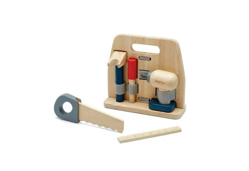 Plantoys Spielwerkbank Handwerker Set