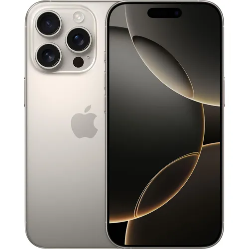 Apple iPhone 16 Pro (128 GB, Natural Titanium, 6.30", SIM + eSIM, 48 Mpx, 5G) (MYNG3QL/A)