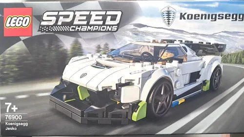 LEGO Speed Champions Koenigsegg Jesko - Supersportwagen Modell, über 480 km/h schnell, für detailverliebte Bau-Fans