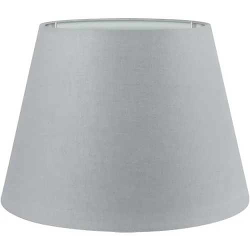 Lampenschirm Baumwolle | L: Ø25 cm | Konisch | E14/E27 | Grau