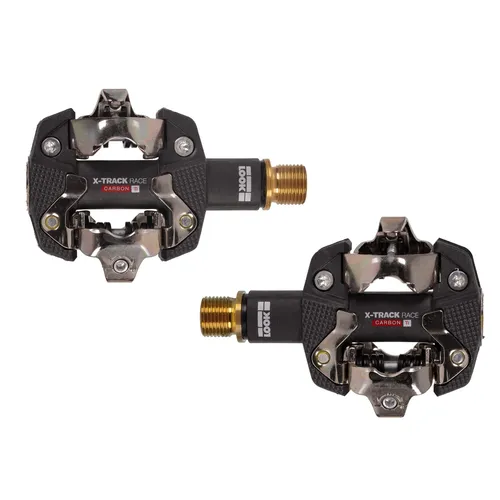 Look X-Track Race Kohlenstoff Ti Pedale - Hochwertige Rennsportpedale aus Kohlenstoff mit Keramikbeschichtung für maximale Effizienz und Langlebigkeit, ideal für anspruchsvolle Radfahrer.