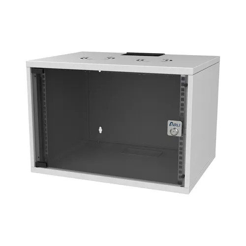Netzwerkschrank Serverschrank 7U Wandgehäuse 19 Zoll SOHO U7 - Praktisches 7U Wandgehäuse für die platzsparende Montage. Ideal für kleinere Serverräume, bietet es geprüfte Stabilität und einfachen Zugriff auf Ihre Geräte.