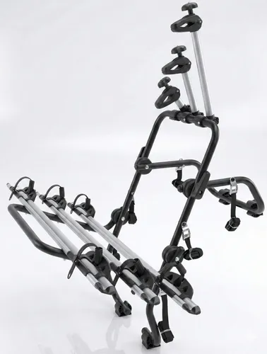 Steelbike Fahrrad Heckträger für VW Passat Variant (ab 2014) - 3 Räder - Fahrradträger für VW Passat Variant ab 2014, ideal für den Transport von 3 Fahrrädern. Schnelle Montage ohne Werkzeug, sicherer Halt durch reißfeste Gurte und schützende Schaumummantelungen.