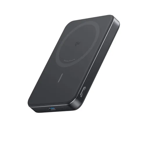 Anker MagGo Powerbank - Ultra-schlankes 10.000mAh magnetisches Akkupack, Qi2-zertifiziert, 15W Ultra-schnelles MagSafe-Laden für iPhone 16 15 14 13