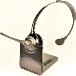 Plantronics CS510 schnurloses DECT-Headset - Kopfhörer mit bis zu 120 m Reichweite und Noise Cancelling. Ideal für Büro und Call Center. Genießen Sie klare Gespräche und mehr Bewegungsfreiheit!