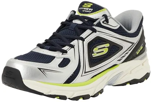 SKECHERS STAMINA SPORT Slip-On Sneaker für Herren, Gr. 42 - Sportlicher Slip-On Sneaker von Skechers, ausgestattet mit Air-Cooled Memory Foam für optimalen Komfort während des Trainings. Ideal für aktive Männer.