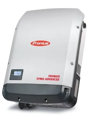 Fronius SYMO ADVANCED 12.5-3-M Wechselrichter - Wechselrichter mit 6 Stringeingängen und integriertem Arc Fault Circuit Interrupter für maximale Sicherheit und effiziente Energieumwandlung.