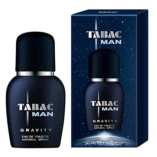 Tabac® Man Gravity Eau de Toilette 30 ml - Markanter Männerduft - Entdecke den TABAC MAN GRAVITY: Ein einzigartiger, maskuliner Duft mit metallischen Akzenten und fruchtigen Noten. Ideal für den modernen Mann, der Selbstbewusstsein ausstrahlen möchte.