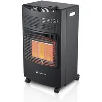 Juskys Gasheizer für Innenräume - Heizstrahler für Innenräume mit 3-Wärme-Stufen und bis zu 4200 Watt, ideal für gemütliche Wärme in jedem Raum.
