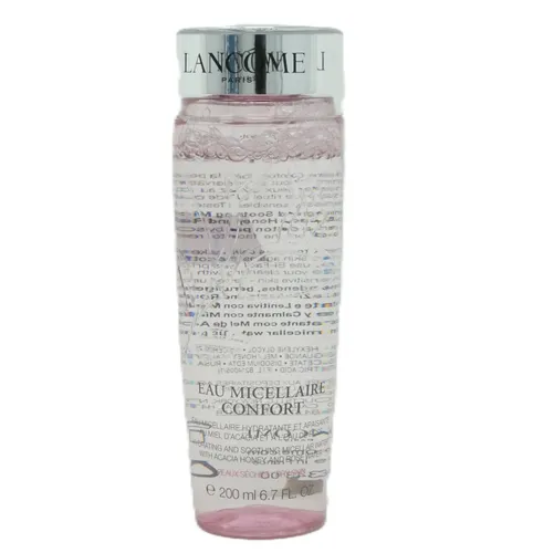 Lancôme Eau Micellaire Confort 200ml - Sanftes, hydratisierendes & beruhigendes Mizellenwasser für Damen, ideal zur Entfernung von Make-up und Verunreinigungen.