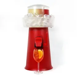 Sprizzer Rosso: Die perfekte Spritz-Maschine - Sonstige Gastronomieartikel – Bereite in nur 5 Sekunden den perfekten Aperol Spritz ohne Strom und Batterien. Ideal für Zuhause oder Gastronomie, vereint elegantes Design mit Langlebigkeit.