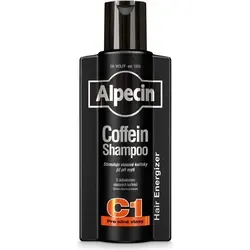 Alpecin Coffein Shampoo C1 Black Edition Koffein Shampoo für Männer für die Stimulierung des Haarwachstums 375 ml