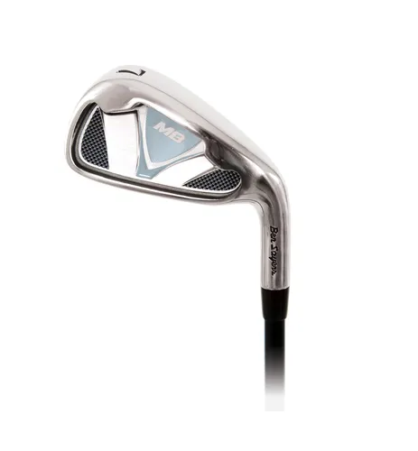 Ben Sayers M8 Eisen 7 - Damen Linkshand Golfschläger - Damen Golfschläger, ideal für Anfängerinnen, mit flexiblen Graphitschaft und optimalem Loft für präzise Schläge.