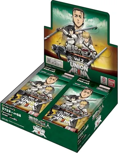 Bandai Bandai Union Arena Booster Pack, Attack on Titan Vol.2 [EX10BT] (Box), 16 Stück