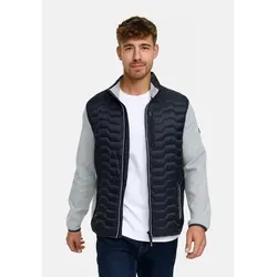 Indicode Sommerjacke Herren INErlando – Übergangsjacke mit Reißverschluss in Blau (XL) - Stylische Übergangsjacke für Herren mit gesteppter Front und praktischem Reißverschluss. Ideal für den lässigen Look im Alltag, pflegeleicht und bequem zu tragen.