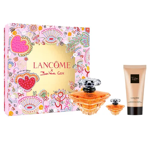 Lancôme Trésor Geschenkset 30 ml EdP + 50 ml Body Lotion + 7,5 ml Miniatur - Elegantes Geschenkset mit Eau de Parfum und Body Lotion, ideal für besondere Anlässe. Hochwertige Duftkomposition aus Frankreich für ein sinnliches Erlebnis.