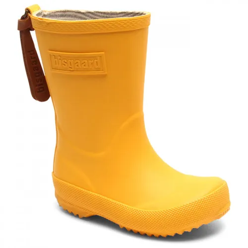 bisgaard Gummistiefel Gelb - Größe 23 - Wasserdichte Gummistiefel mit verstärkter Kappe und Zugschlaufe für einfaches Anziehen. Ideal für nasse Tage, robust und bequem für kleine Entdecker.