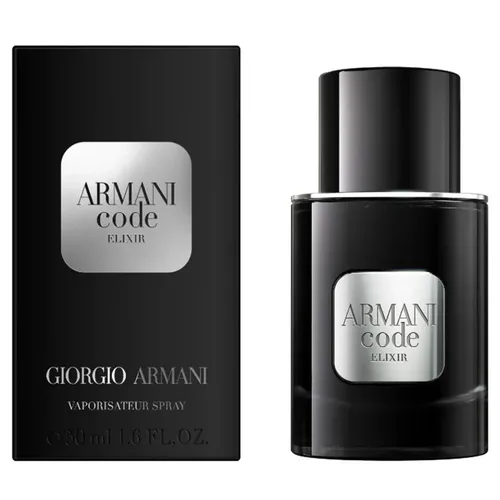 Armani Code Homme Elixir Parfum 50 ml - Herrenduft - Dusch- & Badeartikel mit intensiven, maskulinen Noten für selbstbewusste Männer, ideal für besondere Anlässe.