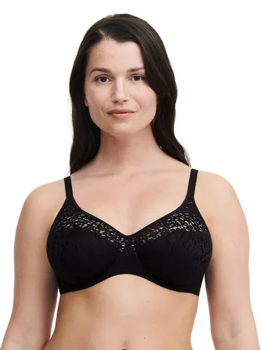 Chantelle EasyFeel Norah BH Schwarz G 75 - Eleganter Komfort - Funktionsunterwäsche mit optimalem Halt und raffinierter Spitzendetail-Verarbeitung. Der BH bietet diskrete, nahtlose Cups und ist aus hautfreundlichem Material für perfekten Tragekomfort.