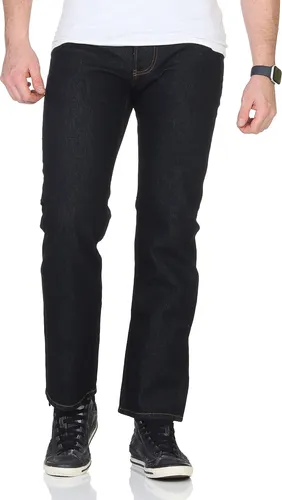 Diesel Jeans Herren Larkee-X Regular Straight Hose Farbe: Tiefdunkelblau RR9H7 Größe: W33 L32