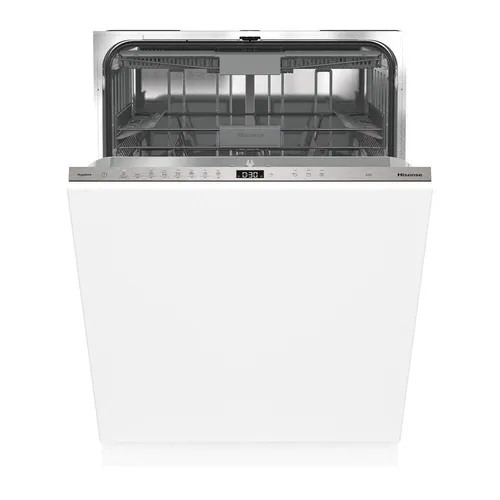 Hisense HV663C60 Spülmaschine - 60CM Geschirrspüler mit 16 Besteckplätzen, 3 Körben und energieeffizienter Klasse C, ideal für moderne Küchen.