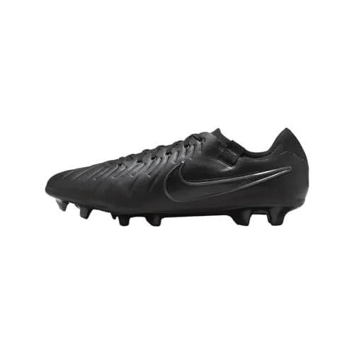 Nike Tiempo Legend 10 Pro Firm - schwarz - Fußballschuhe mit FlyTouch Pro-Leder für besten Tragekomfort und optimale Ballkontrolle, ideal bei jedem Wetter dank All Conditions Control-Technologie.