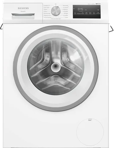 Siemens WM14N2W4 Frontlader Waschmaschine - Waschvollautomat für 8 kg Wäsche, energieeffizient mit Energieeffizienzklasse A, ideal für Familien und große Haushalte.