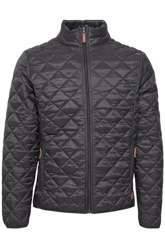 Blend BHStanley Herren Steppjacke - Übergangsjacke mit Stehkragen und Reißverschlusstaschen - Funktionsjacken, leicht gefüttert und vielseitig einsetzbar – perfekt für jede Jahreszeit, inklusive praktischem Beutel zum Verstauen.