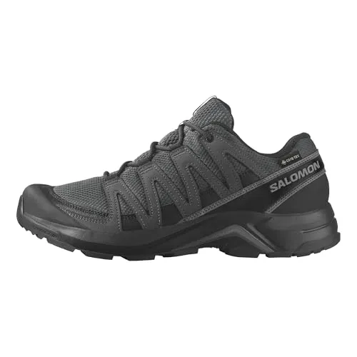 Wanderschuh SALOMON X-ADVENTURE RECON GORE-TEX, Gr. 44,5 - Wasserdichte Wanderschuhe für Herren, ideal für Offroad-Abenteuer. Mit atmungsaktiver Gore-Tex®-Membran und rutschfester Sohle für besten Halt bei allen Wetterbedingungen.