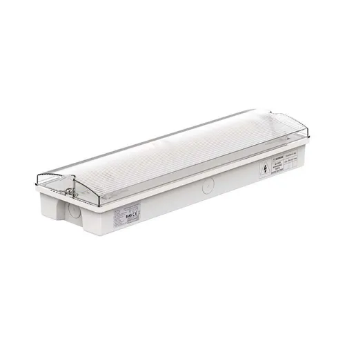 pz 3W LED Emergency Exit Light with Self Test Button And RF Control 6400K 1