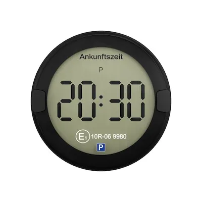 OOONO P-DISC NO2 - Automatische Parkscheibe, vermeide Strafzettel mit einfacher Montage und modernem dänischen Design