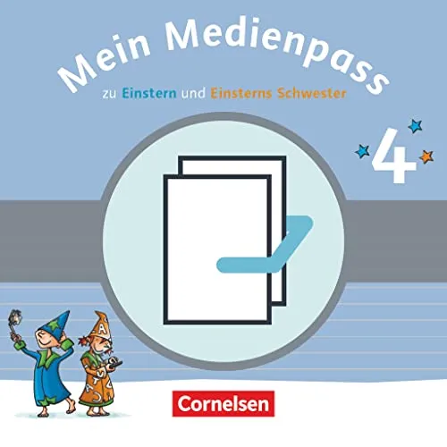 Einsterns Schwester - Sprache und Lesen - Zu allen Ausgaben - 4. Schuljahr: Mein Medienpass - Arbeitsheft Medienkompetenz für Deutsch und Mathematik - 10 Stück im Paket