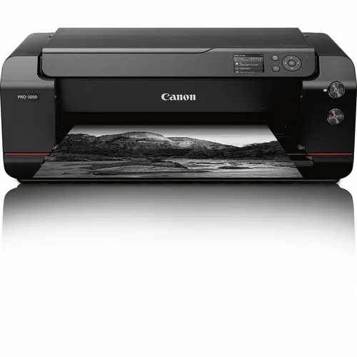 Canon imagePROGRAF PRO-1000 A2 Fotodrucker - Professioneller 12-Farben Tintenstrahldrucker für beeindruckende Fotodrucke, Netzwerk- und WLAN-fähig, ideal für Fotografen und kreative Profis.