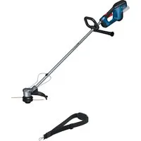 Bosch Rasentrimmer GRT 18V-33 - Rasentrimmer & Motorsensen mit bürstenlosem Motor für hohe Leistung und lange Laufzeit. Ideal für sauberes Trimmen dank Anti-Tangle-Funktion und Pflanzenschutzbügel.