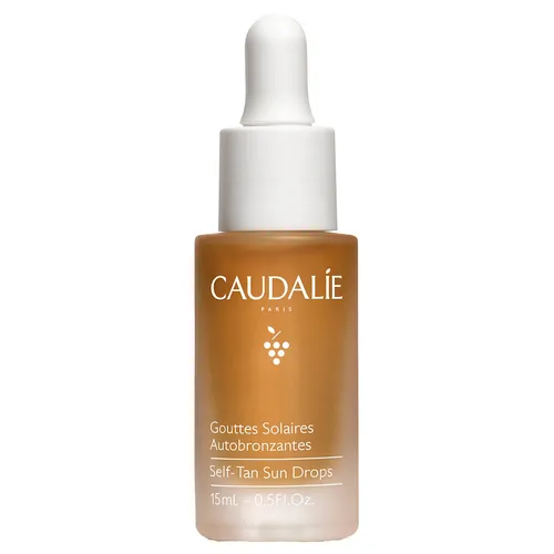 CAUDALIE Vinosun Self-Tan Sun Drops 15ml - Après-Sun Hautpflege für Damen, die eine natürliche Bräune und eine pflegende Emulsion für alle Hauttypen bietet. Ideal für das Gesicht und sorgt für einen strahlenden Teint.