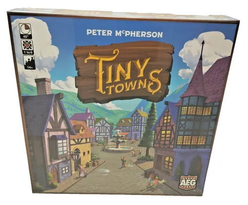 Tiny Towns by AEG  - Gesellschaftsspiel -Englisch- Neu - OVP  2. Wahl *